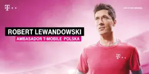 Robert Lewandowski T-Mobile